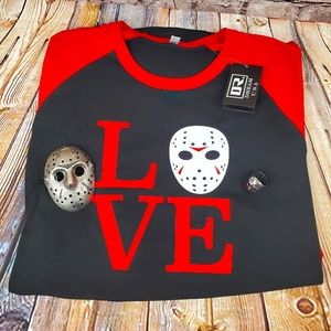 Jason Voorhees Bundle T shirt Belt Buckle Ring